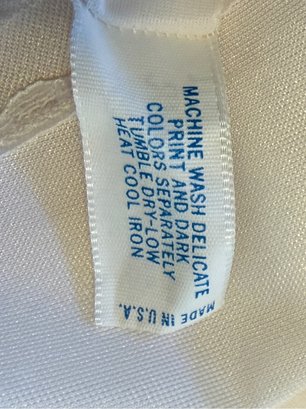 Vintage Vanity Fair Women’s White Maxi Nylon Tricot Adjust Strap Slip USA 38LL - Picture 11 of 12